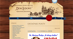 Desktop Screenshot of domludowy.pl